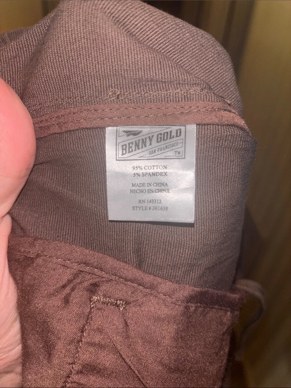 Benny Gold Men’s Brown Casual Shorts XL Elastic Waist Drawstring NWT Streetwear - Picture 6 of 7